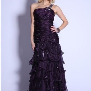 Women prom wedding bridesmaid gown homecoming ball